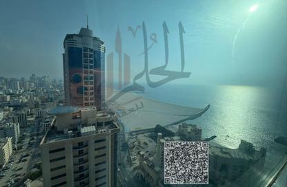 Apartment - 1 Bedroom - 2 Bathrooms for rent in Ajman Corniche Residences - Ajman Corniche Road - Ajman