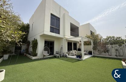 Townhouse - 4 - 3 for rent in Zahra Townhouses - Town Square - Dubai