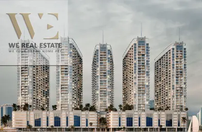 Apartment - 2 Bedrooms - 3 Bathrooms for sale in Ajman Creek Towers - Al Rashidiya 1 - Al Rashidiya - Ajman