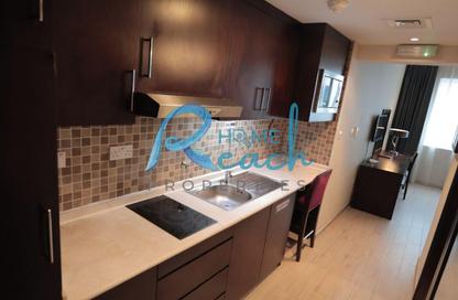 Apartment - Studio - 1 Bathroom for rent in Al Danah - Abu Dhabi