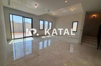 Villa - 3 - 5 for rent in Cordoba - Bloom Living - Zayed City (Khalifa City C) - Khalifa City - Abu Dhabi