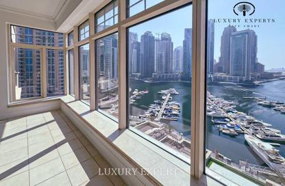 Apartment - 3 Bedrooms - 3 Bathrooms for rent in Al Anbar Tower - Dubai Marina Towers - Dubai Marina - Dubai