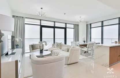 شقة - 3 غرف نوم - 4 حمامات للبيع في برج Beach Vista 2 - بيتش فيستا - إعمار بيتشفرونت - دبي هاربور - دبي