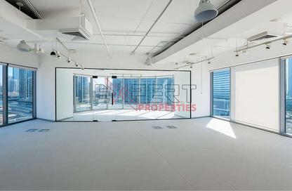 Office Space - Studio - 2 Bathrooms for rent in The Binary Tower - Business Bay - Dubai