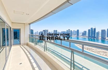 Apartment - 5 - 7 for rent in Al Shahd Tower - Al Khan Lagoon - Al Khan - Sharjah