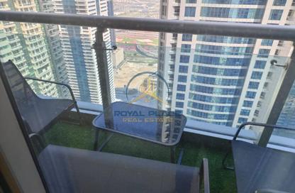 Apartment - 1 - 1 for rent in Princess Tower - Dubai Marina - Dubai