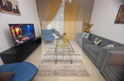 Apartment - 1 Bedroom - 2 Bathrooms for rent in Rose Tower 1 - Rose Tower - Al Khan - Sharjah