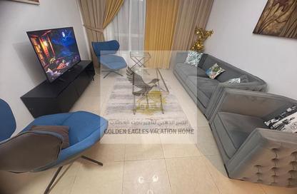 Apartment - 1 Bedroom - 2 Bathrooms for rent in Rose Tower 1 - Rose Tower - Al Khan - Sharjah
