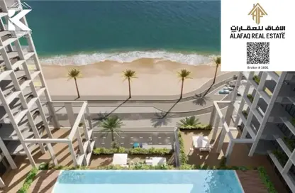 Apartment - 3 Bedrooms - 5 Bathrooms for sale in Ajman Corniche Residences - Ajman Corniche Road - Ajman