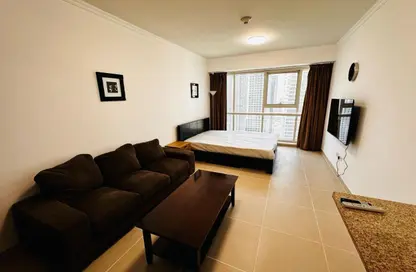 Apartment - Studio - 1 Bathroom for rent in Goldcrest Executive - JLT Cluster C - Jumeirah Lake Towers - Dubai