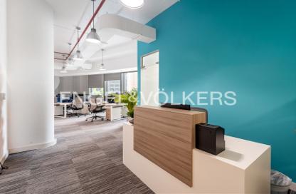 Office Space - Studio - 1 Bathroom for rent in North Tower - Emirates Financial Towers - DIFC - Dubai