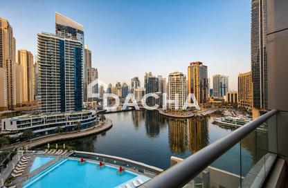 Apartment - 1 Bedroom - 2 Bathrooms for rent in Bay Central Tower West - Bay Central - Dubai Marina - Dubai
