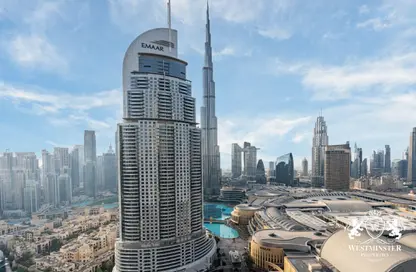 Apartment - 3 Bedrooms - 4 Bathrooms for rent in Boulevard Point - Downtown Dubai - Dubai