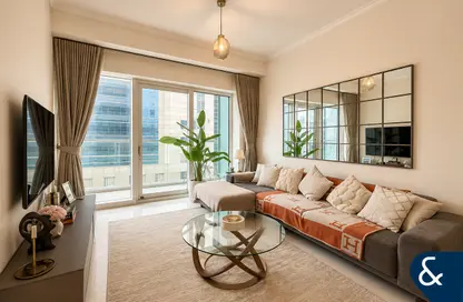 Apartment - 1 Bedroom - 2 Bathrooms for rent in Damac Heights - Dubai Marina - Dubai