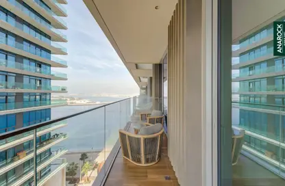 Apartment - 1 Bedroom - 1 Bathroom for rent in Beach Isle Tower 1 - Beach Isle - EMAAR Beachfront - Dubai Harbour - Dubai