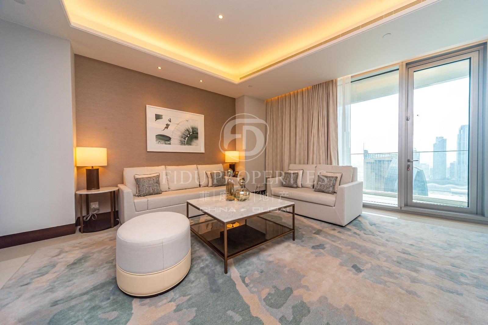 Full Burj Khalifa View | Luxury 2-Bedroom | Vacant