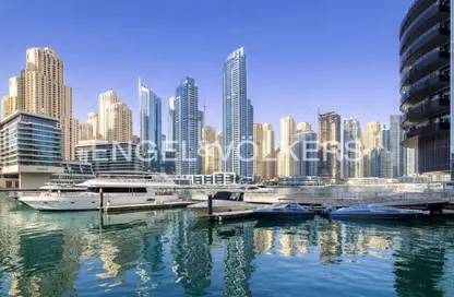 Apartment - 1 Bedroom - 2 Bathrooms for rent in Bay Central Tower West - Bay Central - Dubai Marina - Dubai
