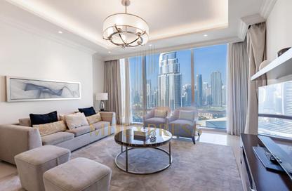 Apartment - 2 Bedrooms - 3 Bathrooms for rent in The Address Residence Fountain Views 1 - The Address Residence Fountain Views - Downtown Dubai - Dubai Apartment - 2 Bedrooms - 3 Bathrooms for rent in The Address Residence Fountain Views 1 - The Address Residence Fountain Views - Downtown Dubai - Dubai
