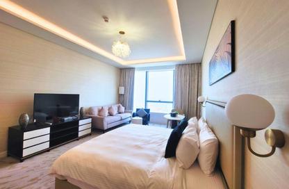 Apartment - Studio - 1 Bathroom for rent in The Palm Tower - Palm Jumeirah - Dubai