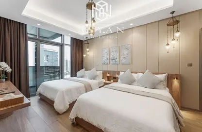 شقة - غرفة نوم - 1 حمام للايجار في برج النبلاء - الخليج التجاري - دبي