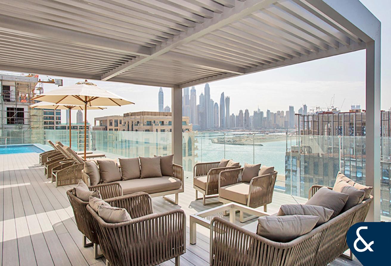 3 Beds Plus maids | Rooftop Pool | Balcony photo 13