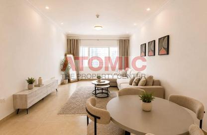 Apartment - 1 - 2 for rent in MAG 218 - Dubai Marina - Dubai