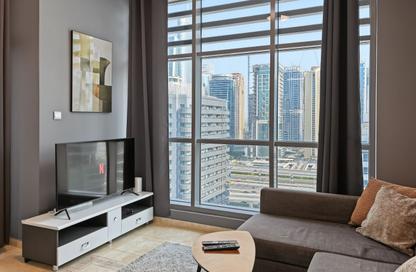 Apartment - 1 - 2 for rent in Zumurud Tower - Dubai Marina - Dubai