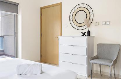 Apartment - 1 Bedroom - 1 Bathroom for rent in Zumurud Tower - Dubai Marina - Dubai