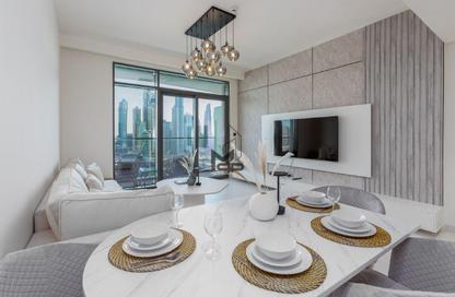 Apartment - 2 Bedrooms - 3 Bathrooms for rent in Marina Vista Tower 2 - Marina Vista - EMAAR Beachfront - Dubai Harbour - Dubai