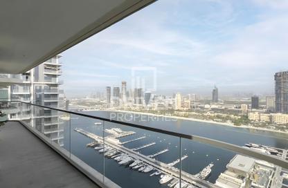 Apartment - 3 Bedrooms - 4 Bathrooms for sale in Marina Vista Tower 2 - Marina Vista - Emaar Beachfront - Dubai Harbour - Dubai