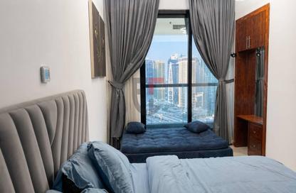Apartment - 1 - 1 for rent in Escan Tower - Dubai Marina - Dubai