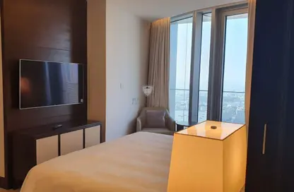 شقة - 2 غرف نوم - 3 حمامات للايجار في فندق العنوان- سكاي فيو 2 - أبراج العنوان سكاي فيو - وسط مدينة دبي - دبي