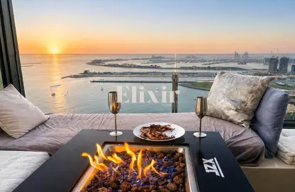 Apartment - 1 Bedroom - 3 Bathrooms for rent in Sadaf 6 - Sadaf - Jumeirah Beach Residence - Dubai