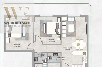 Apartment - 2 Bedrooms - 2 Bathrooms for sale in Kentia - Ajman Uptown Villas - Ajman Uptown - Ajman Apartment - 2 Bedrooms - 2 Bathrooms for sale in Kentia - Ajman Uptown Villas - Ajman Uptown - Ajman