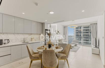 Apartment - 1 Bedroom - 1 Bathroom for rent in Beach Mansion Tower 1 - Beach Mansion - EMAAR Beachfront - Dubai Harbour - Dubai