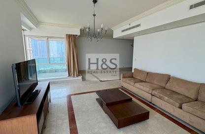 Apartment - 3 Bedrooms - 3 Bathrooms for rent in Al Mass Tower - Dubai Marina Towers - Dubai Marina - Dubai