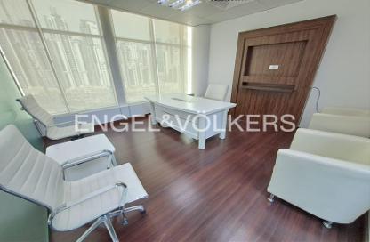 Office Space - Studio - 1 Bathroom for rent in Clover Bay Tower - Business Bay - Dubai