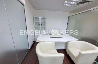 Office Space - Studio - 1 Bathroom for rent in Clover Bay Tower - Business Bay - Dubai