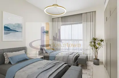 Apartment - 2 Bedrooms - 3 Bathrooms for sale in Oasis Tower 3 - Al Rashidiya 1 - Al Rashidiya - Ajman