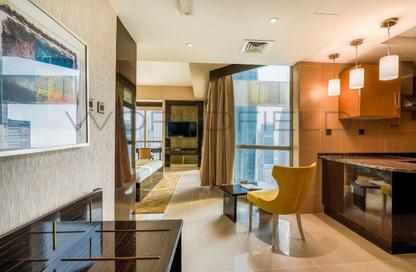 Apartment - Studio - 1 for rent in Gevora Hotel - Sheikh Zayed Road - Dubai