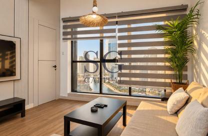 Apartment - 1 - 1 for rent in Escan Tower - Dubai Marina - Dubai