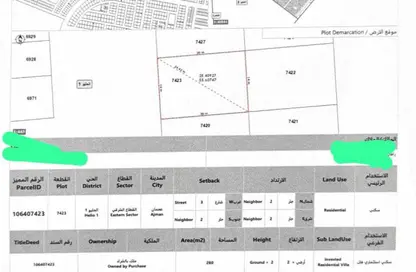 Land - Studio for sale in Al Helio 2 - Al Helio - Ajman