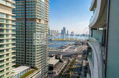 شقة - غرفة نوم - 2 حمامات للايجار في برج Beach Vista 1 - بيتش فيستا - إعمار بيتشفرونت - دبي هاربور - دبي