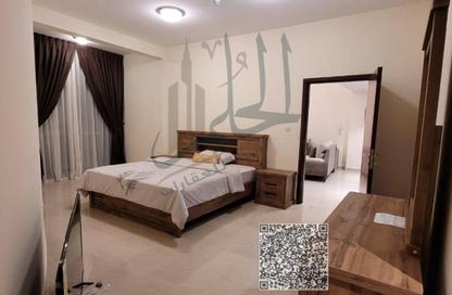 Apartment - 1 - 2 for rent in Corniche Tower - Ajman Corniche Road - Ajman