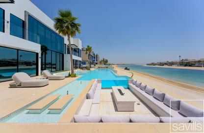 Villa - 6 Bedrooms - 7 Bathrooms for rent in Signature Villas Frond F - Signature Villas - Palm Jumeirah - Dubai