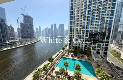 Apartment - 1 Bathroom for sale in Damac Maison Prive B - Damac Maison Prive - Business Bay - Dubai