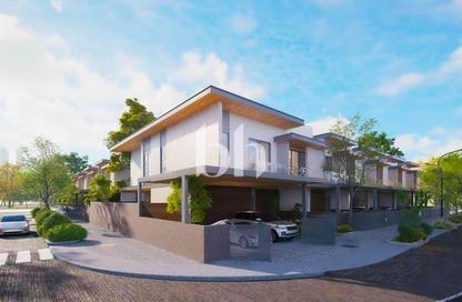 Townhouse - 4 Bedrooms - 5 Bathrooms for sale in Pinewood Estates Homes - Jumeirah Golf Estates - Dubai Townhouse - 4 Bedrooms - 5 Bathrooms for sale in Pinewood Estates Homes - Jumeirah Golf Estates - Dubai