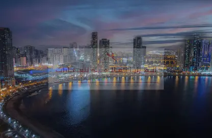 شقة - 3 غرف نوم - 3 حمامات للايجار في برج صن سيت - الممزر - الممزر - الشارقة - الشارقة