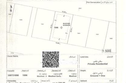 Land - Studio for sale in Masfoot 3 - Masfoot - Ajman