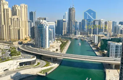 Apartment - 1 Bedroom - 2 Bathrooms for rent in 5242 Tower 1 - 5242 - Dubai Marina - Dubai